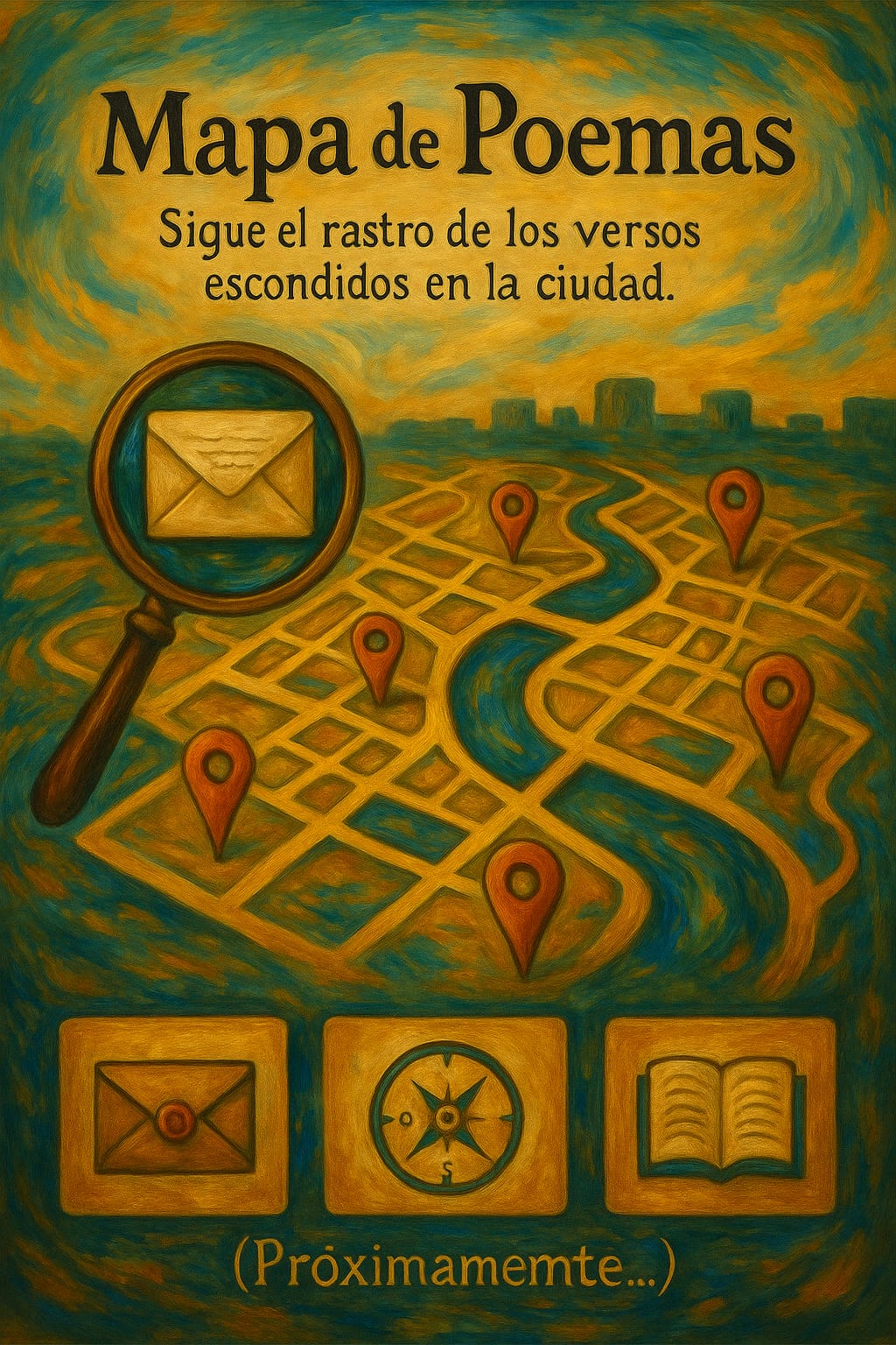 Próximamente — Mapa de poemas
