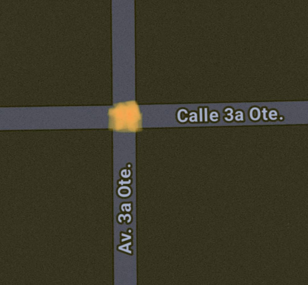 Cruce topónimo mapa